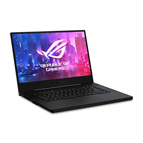 ROG Zephyrus S Thin and Portable (2019) Gaming Laptop, 15.6” 240Hz G-SYNC FHD IPS, GeForce RTX 2070, i7-9750H, 16GB DDR4 RAM, 1TB PCIe Hyper Drive SSD, Per-Key RGB, Windows 10 Pro, GX502GW-XB76