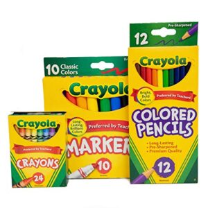 Elementary School Essentials Back to School Kit - School Supplies Bundle - 47 Pieces