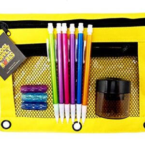 Elementary School Essentials Back to School Kit - School Supplies Bundle - 47 Pieces