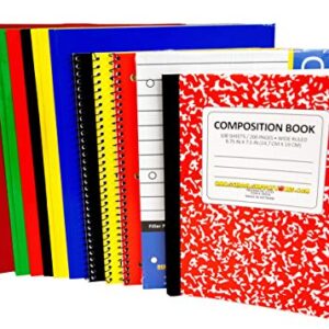 Elementary School Essentials Back to School Kit - School Supplies Bundle - 47 Pieces