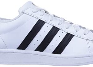 adidas Originals womens Superstar Sneaker, White/Black/White, 10 US