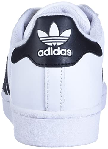 adidas Originals womens Superstar Sneaker, White/Black/White, 10 US