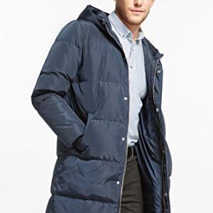 Orolay Men’s Thickened Down Jacket Winter Warm Down Coat Navy