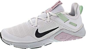 nike women's fitness shoes, white white black pistachio frost ic 100, 5 uk
