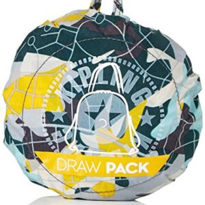 Kipling Women's DRAWPACK, Multicolour (Camo Map), 39x43x1 Centimeters (B x H x T)