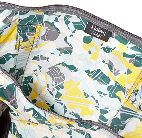 Kipling Satchel, Multicolour (Camo Map)