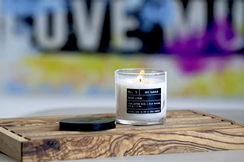 Lulu Candles | Jasmine & Lily | Luxury Scented Soy Jar Candle | Hand Poured in The USA | Highly Scented & Long Lasting- 6 Oz.