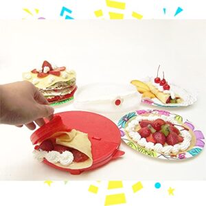 MI ALEGRIA CREPES FACTORY SET. MAKE REAL FRENCH STYLE CREPES. DECORATE, FILL AND CHOOSE YOUR FAVORITE TOPPINGS. SET INCLUDES 27 PIECES