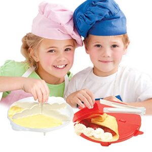 MI ALEGRIA CREPES FACTORY SET. MAKE REAL FRENCH STYLE CREPES. DECORATE, FILL AND CHOOSE YOUR FAVORITE TOPPINGS. SET INCLUDES 27 PIECES