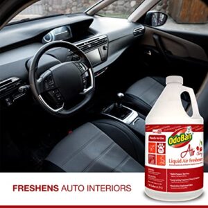 OdoBan Professional Series Ready-to-Use Air Cherry Liquid Air Freshener, 2-Pack, 1 Gallon Each, Cherry Scent