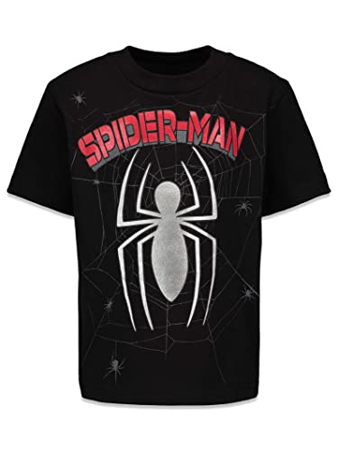 Marvel Spider-Man Big Boys 4 Pack T-Shirts Spiderman 8