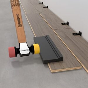 ROBERTS 10-43 Laminate and Hardwood Pro Flooring Installation Kit for Vinyl, Black