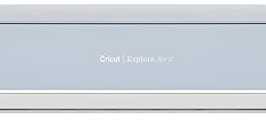 Cricut Explore Air 2 - A DIY Cutting Machine for all Crafts, Create Customized Cards, Home Decor & More, Bluetooth Connectivity, Compatible with iOS, Android, Windows & Mac, Blue