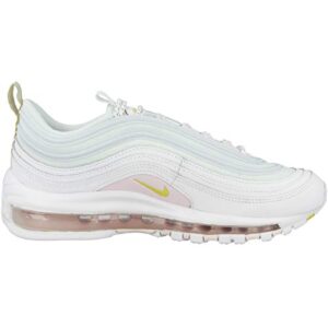 Nike Womens Air Max 97 SE Running Trainers CI9089 Sneakers Shoes (UK 3.5 US 6 EU 36.5, White Opti Yellow Pale Pink 100)