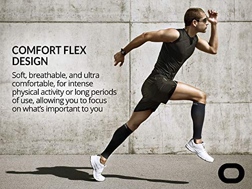 Calf Compression Sleeve for Men & Women (20-30mmHg) - Best Calf Compression Socks for Running, Shin Splint, Calf Pain Relief, Leg Support Sleeve for Runners, Medical, Air Travel, Nursing, Cycling