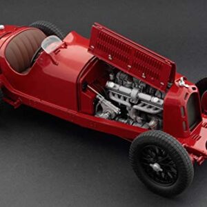 Italeri 510004706 1:12 Alfa Romeo 8C 2300 Monza Nuvolari Building, Stand Model Making, Crafts, Hobby, Gluing, Plastic Kit, Detailed, Unvarnished