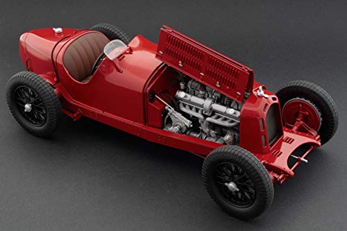 Italeri 510004706 1:12 Alfa Romeo 8C 2300 Monza Nuvolari Building, Stand Model Making, Crafts, Hobby, Gluing, Plastic Kit, Detailed, Unvarnished