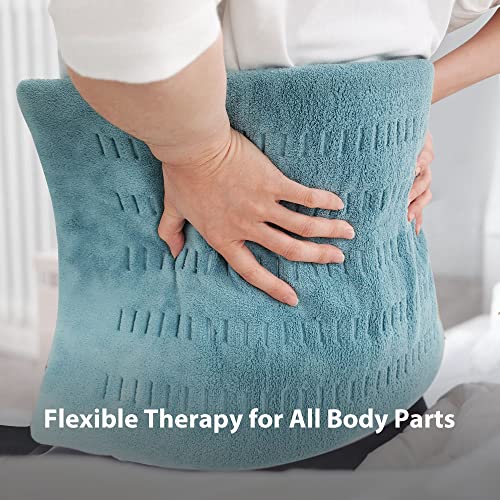 GOQOTOMO Heating Pad Fast-Heating Technology for Back/Waist/Abdomen/Sh-oulder/Neck Pain and Cramps Relief - Moist and Dry Heat Therapy with Auto-Off Hot Heated Pad by-HF-G