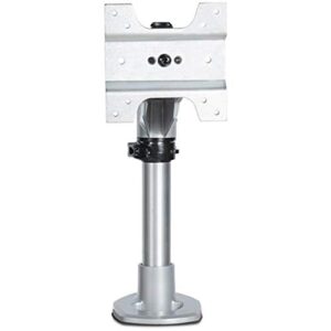 StarTech.com StarTech.com Desk Mount Monitor Arm - VESA or Apple iMac/Thunderbolt Display up to 14kg - Articulating Height Adjustable Single Desktop Monitor Pole Mount - Clamp/Grommet - Silver