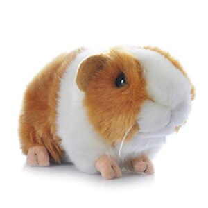 cute rabbit 8 inch guinea pig plush toy stuffed animal toy plush animal doll (orange)