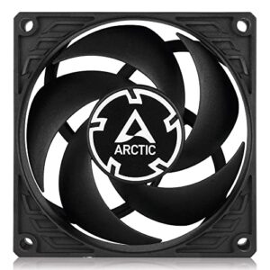 ARCTIC P8 PWM PST CO - 80 mm Case Fan, PWM Sharing Technology (PST), Pressure-optimised, Dual Ball Bearing for Continuous Operation, Computer, 200-3000 RPM