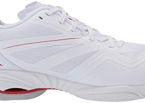 Mizuno Wave Lightning Z6 Womens Volleyball Shoe, White-red, 13