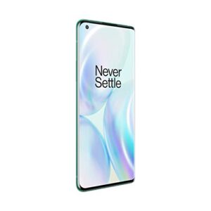 OnePlus 8 Pro (5G) Dual-SIM IN2023 256GB/12GB RAM (GSM + CDMA) Factory Unlocked Android Smartphone (Glacial Green)- International Version