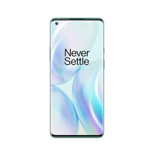 OnePlus 8 Pro (5G) Dual-SIM IN2023 256GB/12GB RAM (GSM + CDMA) Factory Unlocked Android Smartphone (Glacial Green)- International Version