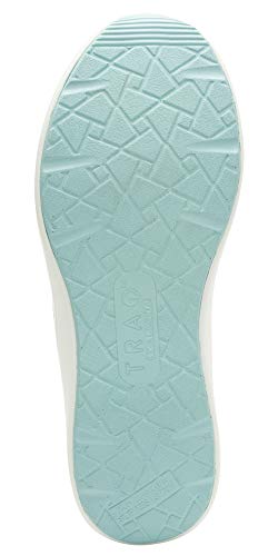 TRAQ by Alegria Qarma Womens Smart Walking Shoe Mint Dew 10 M US