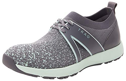 TRAQ by Alegria Qool Womens Smart Walking Shoe Mint 10 M US