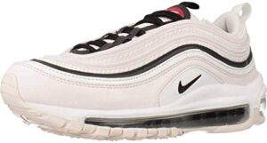 nike women's air max 97 light soft pink/summit white/gym red/black 921733-603 (size: 6)