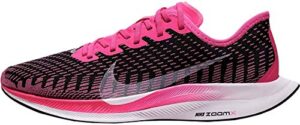 nike women's jogging road running shoe, pink blast white black true blue, 7.5 us