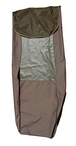 Cupped Waterfowl Layout Blind, Low Profile Lightweight Layout Blind for Waterfowl Hunting, Brown