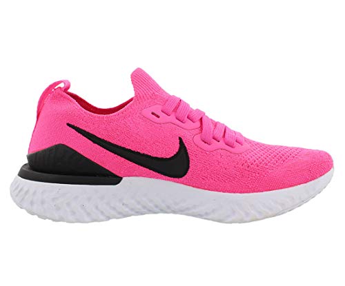 Nike Epic React Flyknit 2 Women's Running Shoe Pink Blast/Black-White Size 6.5