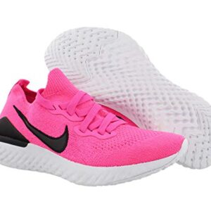 Nike Epic React Flyknit 2 Women's Running Shoe Pink Blast/Black-White Size 6.5