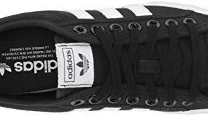 adidas Originals Women's Nizza Platform, Black/White/White, 7.5