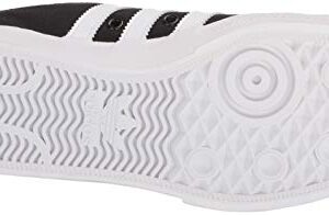 adidas Originals Women's Nizza Platform, Black/White/White, 7.5