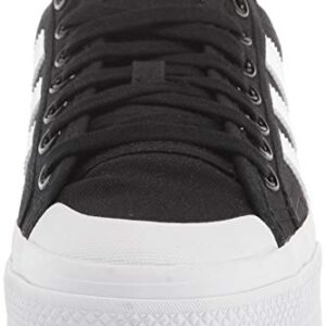 adidas Originals Women's Nizza Platform, Black/White/White, 7.5