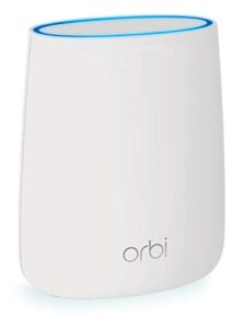 netgear orbi whole home wifi system add-on satellite - white (renewed)