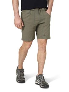 atg by wrangler men's pork chop utility short, dusty olive, 42