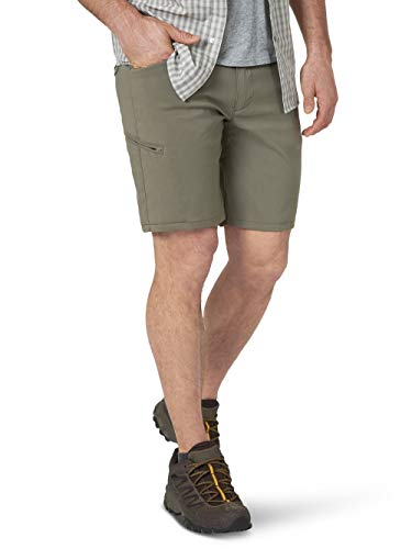 ATG by Wrangler Men's Flap Pocket Utility Short, Earth Green, 46