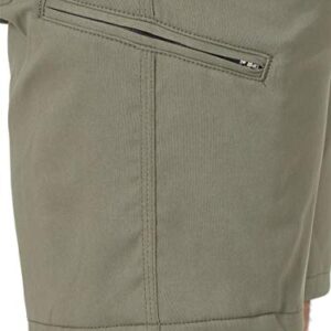 ATG by Wrangler Men's Flap Pocket Utility Short, Earth Green, 46