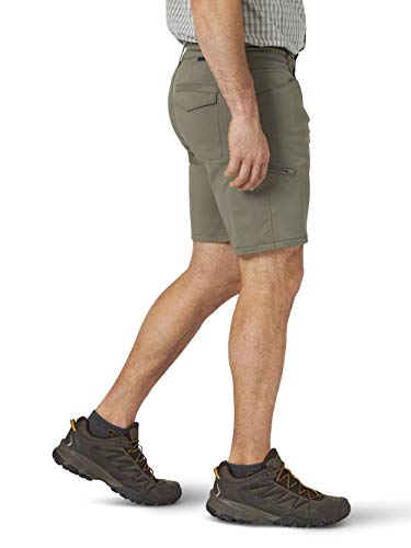 ATG by Wrangler Men's Flap Pocket Utility Short, Earth Green, 46