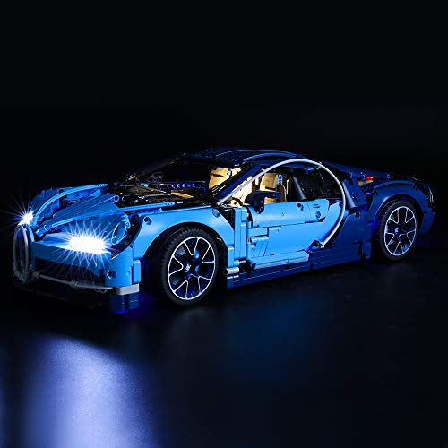 BRIKSMAX Led Lighting Kit for Bugatti Chiron - Compatible with Lego 42083 Building Blocks Model- Not Include The Lego Set