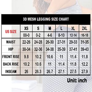 SEASUM Scrunch Butt Workout Leggings Women's High Waisted Booty Lifting Yoga Pants Textured Tummy Control Legging XL