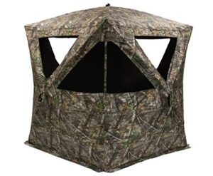 rhino blinds r500-rte 3-4 person hunting ground blind, realtree edge