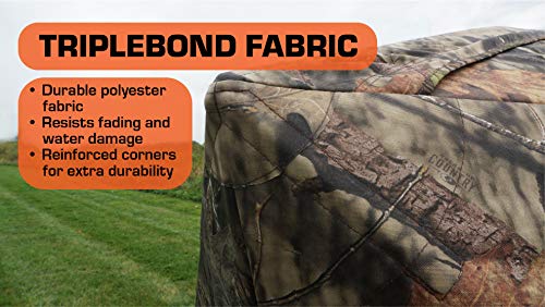 Rhino Blinds R75-PRED 2 Person Hunting Ground Blind, Predator Deception