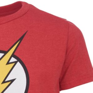 DC Comics Justice League The Flash Superman Batman Little Boys 3 Pack T-Shirts Red/Gray/Blue 7-8