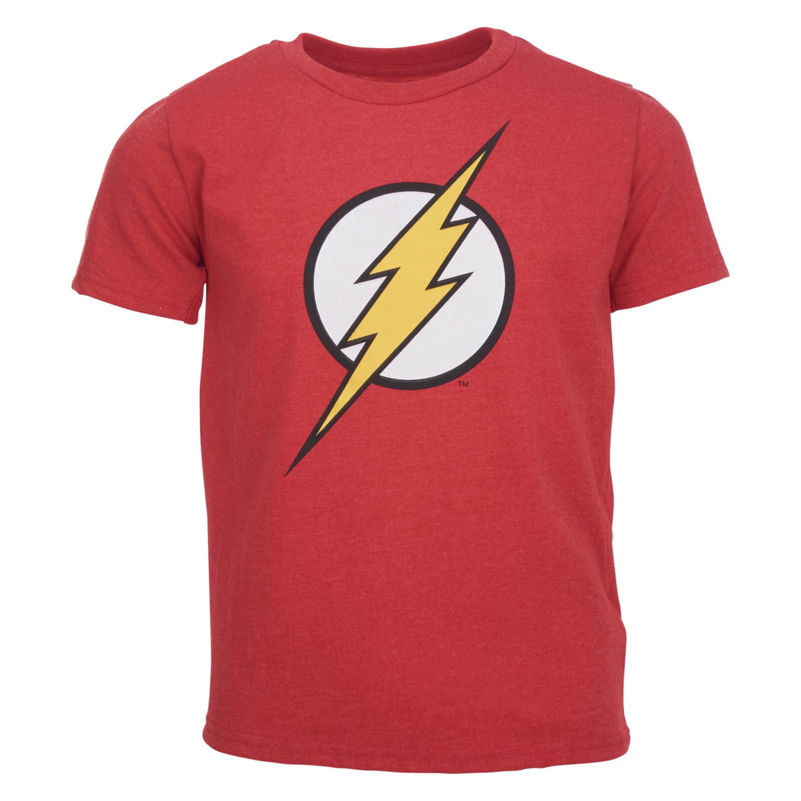 DC Comics Justice League The Flash Superman Batman Little Boys 3 Pack T-Shirts Red/Gray/Blue 7-8