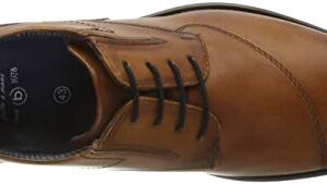 Bugatti Men's 312163174100 Derbys, Cognac, 7.5